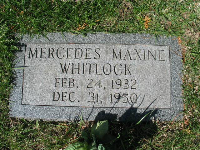 Mercedes Maxine Whitlock